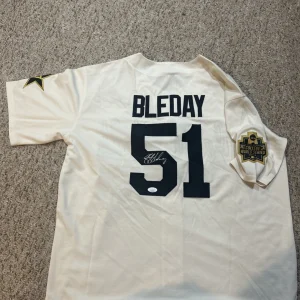 VANDERBILT COMMODORES- JJ BLEDAY SIGNED AUTOGRAPH JERSEY JSA COA COLLEGE WS