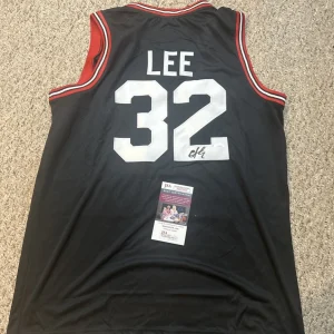 WESTERN KENTUCKY HILLTOPPERS- COURTNEY LEE SIGNED AUTOGRAPH JERSEY JSA COA NBA