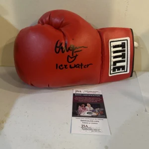 O’SHAQUIE FOSTER SIGNED AUTOGRAPH BOXING GLOVE JSA COA TITLE WBC CHAMP SHOCK
