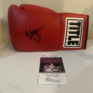 O’SHAQUIE FOSTER SIGNED AUTOGRAPH BOXING GLOVE JSA COA TITLE WBC CHAMP SHOCK