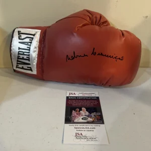 ROBSON CONCEICAO SIGNED AUTOGRAPH BOXING GLOVE JSA COA OLYMPIC GOLD BRAZIL WBC