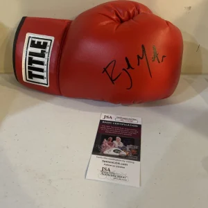 RAYMOND MURATALLA SIGNED AUTOGRAPH BOXING GLOVE JSA CHAMP TITLE BOXER