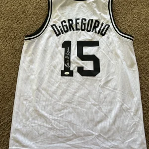 PROVIDENCE FRIARS- ERNIE DIGREGORIO SIGNED AUTOGRAPH JERSEY JSA COA BUFFALO