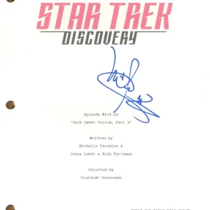 Wilson Cruz “Star Trek Discovery” Signed Autograph Script TV Screenplay ACOA COA