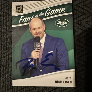 Rich Eisen Signed Trading Card Autographed Cincinnati ESPN NFL Net Announcer