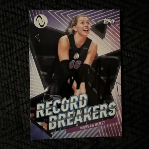 Morgan Hentz Signed In Person Trading Card Autographed