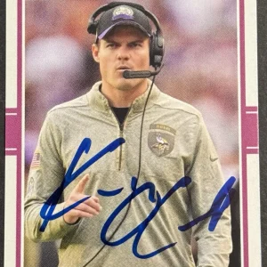 Kevin O’Connell Signed Autographed Custom Minnesota Viking Card BAS Beckett COA