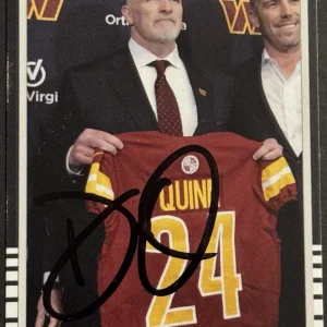 Dan Quinn Signed Autographed Custom Washington Commanders Card BAS Beckett