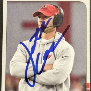 Jonathan Gannon Signed Autographed Custom Arizona Cardinals Card BAS Beckett
