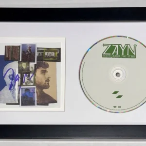 Zayn Malik Signed Autograph Room Under The Stairs CD Framed One Direction COA