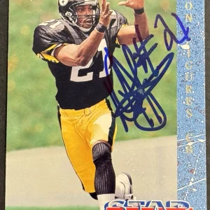 Deon Figures Signed 1993 Upper Deck Rookie Card BAS Beckett COA Colorado