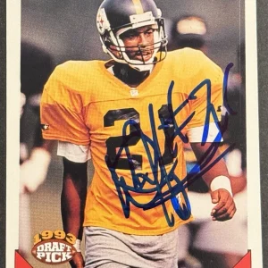 Deon Figures Signed 1993 Topps Rookie Card BAS Beckett COA Colorado
