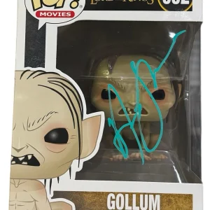Andy Serkis The Lord of the Rings Signed Autograph Gollum Funko Pop Beckett COA