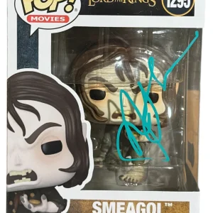 Andy Serkis The Lord of the Rings Signed Smeagol Funko Pop Autograph Beckett COA