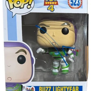 Tim Allen Toy Story Signed Buzz Lightyear Funko Pop #523 Autograph Beckett COA