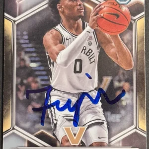 Tyrin Lawrence Signed 2024 Bowman’s Best U Rookie Card BAS Beckett COA