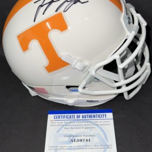 Tayven Jackson Signed Autographed Tennessee Volunteers Mini Helmet PSA/DNA