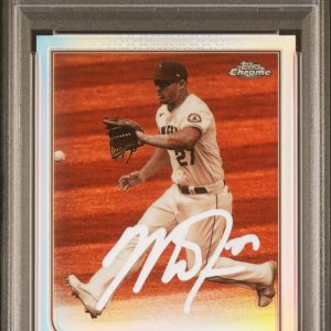 Mike Trout Autographed Signed 2022 Topps Chrome #200 Sepia Refractor PSA 10 Auto