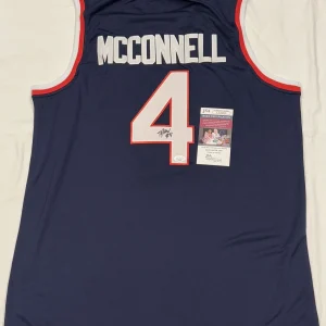 TJ McConnell Signed Autographed Arizona Wildcats Jersey JSA COA