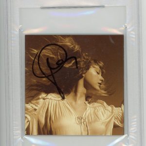 Taylor Swift Signed Fearless TV CD Cover PSA/DNA Authentic Auto Encapsulated
