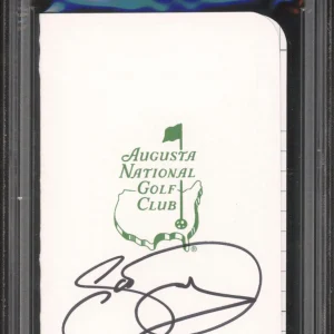 Jason Day Signed Augusta Masters Golf Scorecard PSA/DNA GEM MINT 10 AUTO PGA
