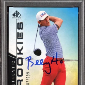 2024 Upper Deck Golf Billy Horschel Signed Rookie Card /999 PSA GEM MT 10 AUTO