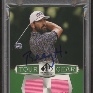 2024 UD SP Game Golf Billy Horschel Signed Tour Gear Rookie PSA GEM MINT 10 AUTO