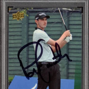 2013 Upper Deck Golf #R35 Patrick Cantlay Signed Rookie Card PSA GEM MT 10 AUTO