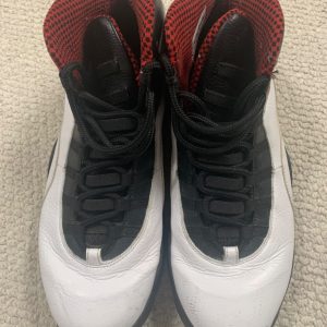 AIR JORDAN 10 RETRO 2012 CHICAGO SNEAKERS SIZE 12 PRE-OWNED GREAT CONDITION