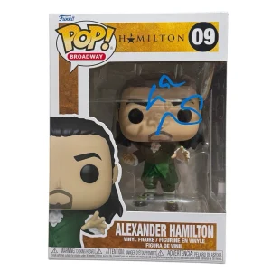 Lin-Manuel Miranda 'Hamilton' Signed Alexander Hamilton Funko Pop 09 Beckett COA