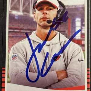 Jonathan Gannon Signed Autographed Custom Arizona Cardinals Card BAS Beckett