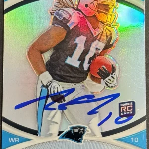 Armanti Edwards Signed 2010 Topps Finest Rookie Card BAS Beckett App State