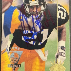 Deon Figures Signed 1993 Upper Deck SP Rookie Card BAS Beckett COA Colorado