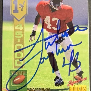 Antonio Langham Signed 1994 Signature Rookies Rookie Card BAS Beckett COA Browns