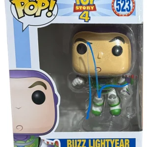 Tim Allen Toy Story Signed Buzz Lightyear Funko Pop #523 Autograph Beckett COA