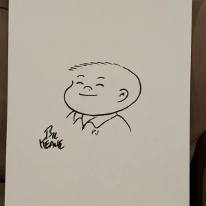 Gorgeous Family Circus Drawing Artwork By Bil Keane of PJ JSA 16 by 20