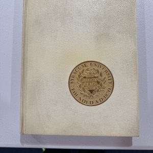 SYRACUSE UNIVERSITY 1963 YEARBOOK John Mackey Football