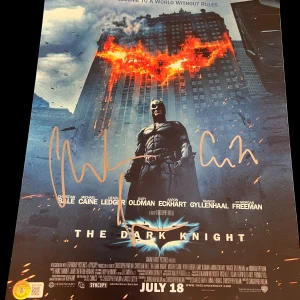 CHRISTIAN BALE NOLAN SIGNED AUTOGRAPH 11x14 DARK KNIGHT PHOTO BECKETT BAS COA D