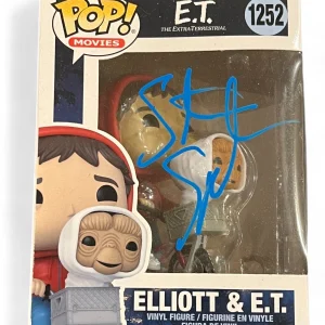 STEVEN SPIELBERG SIGNED AUTOGRAPH FUNKO POP ET ELLIOTT 1252 BECKETT BAS COA