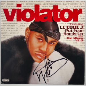 LL Cool J JSA Autograph Signed Record Vinyl Violator 12 inch
