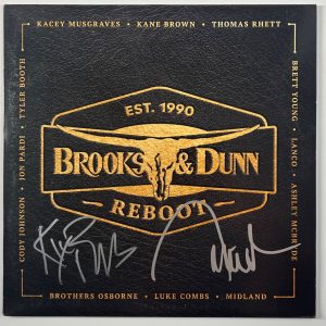 Books & Dunn JSA Autograph Signed Album Vinyl Record Album