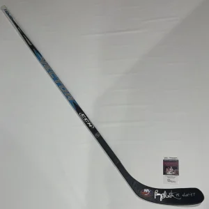 BRYAN TROTTIER SIGNED F/S HOCKEY STICK NEW YORK ISLANDERS JSA COA