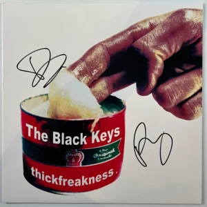 The Black Keys Signed Autograph JSA Record Album Vinyl Thickfreakness