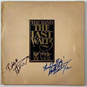 The Band Signed Autograph JSA Record Album Vinyl Robbie Robertson Garth Hudson