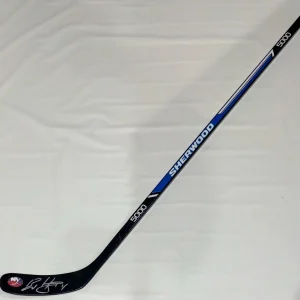BO HORVAT SIGNED SHERWOOD HOCKEY STICK NEW YORK ISLANDERS JSA COA