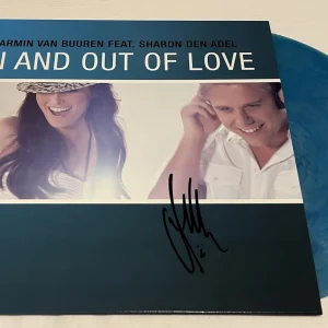 ARMIN VAN BUUREN SIGNED IN AND OUT OF LOVE VINYL RECORD JSA