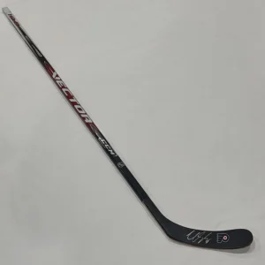 CLAUDE GIROUX SIGNED FULL SIZE HOCKEY STICK PHILADELPHIA FLYERS PROOF