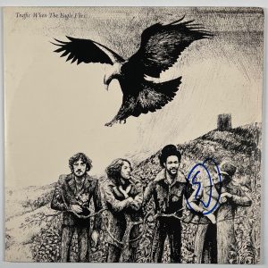 Traffic Steve Winwood JSA Signed Autograph Record Vinyl When The Eagle Flies