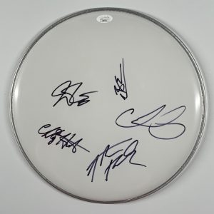 The Glorious Sons JSA Signed Autograph Drumhead