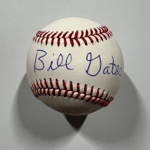 Bill Gates Autographed Signed Baseball ACOA & JSA